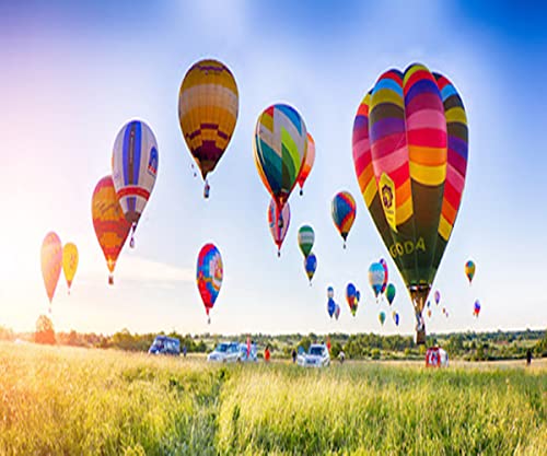 1000 Piece Jigsaw Puzzles, Jigsaw Puzzles for Adults Teenagers Jigsaw Puzzle Hot Air Balloon (70x50cm) von Jigsaw
