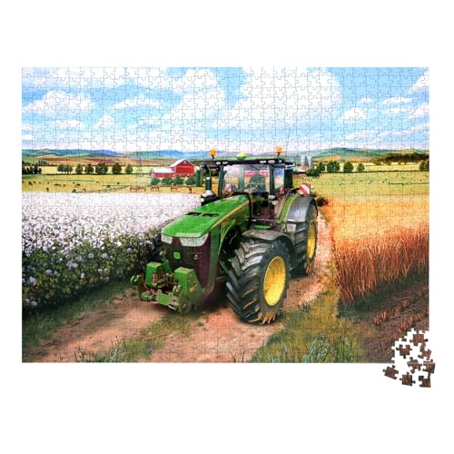 Jigso 1000 Stück Tractor ，Puzzle Für Adults ，Familie 29.53 X 19.69 Inch,Home Educational Games Puzzle ，1000 Stück Puzzles Für Adults von Jigso