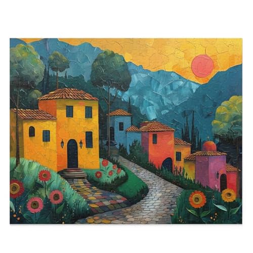 Puzzle 100 Teile, Bergstadt Puzzle für Erwachsene 40 x 28 cm Herausforderndes Rätsel Puzzlespiele für Die Ganze Familie Geschenke für Frauen Männer Puzzles 100 Puzzle 100 Teile, Bergstadt Puzzle für Erwachsene 40 x 28 cm Herausforderndes Rätsel Puzzlespiele für Die Ganze Familie Geschenke für Frauen Männer Puzzles 100 von Jiian