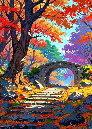 Puzzle 100 Teile, Cartoon Baum Puzzle für Erwachsene 40 x 28 cm Herausforderndes Rätsel Puzzlespiele für Die Ganze Familie Geschenke für Frauen Männer Puzzles 100 von Jiian