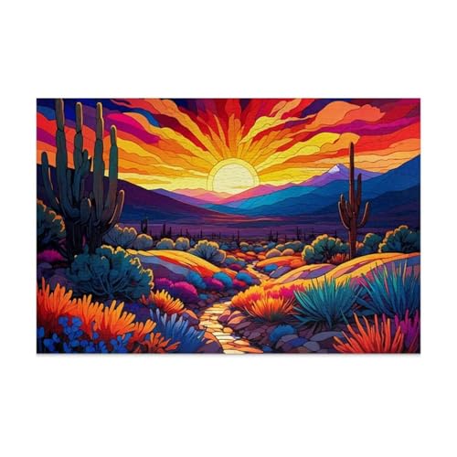 Puzzle 100 Teile, Sonnenaufgangspflanze Puzzle für Erwachsene 40 x 28 cm Herausforderndes Rätsel Puzzlespiele für Die Ganze Familie Geschenke für Frauen Männer Puzzles 100 von Jiian