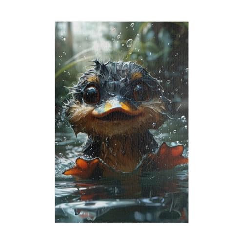 Puzzle 100 Teile, Tiere Puzzle für Erwachsene 40 x 28 cm Herausforderndes Rätsel Puzzlespiele für Die Ganze Familie Geschenke für Frauen Männer Puzzles 100 von Jiian
