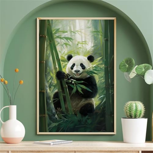 Puzzle 100 Teile, Tierpanda Puzzle für Erwachsene 40 x 28 cm Herausforderndes Rätsel Puzzlespiele für Die Ganze Familie Geschenke für Frauen Männer Puzzles 100 von Jiian