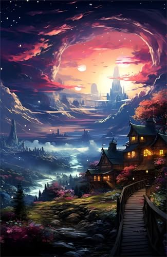 Puzzle 100 Teile Erwachsene Fantasieraum 40 x 28 cm, Pädagogisches Spiel, Kreative Unterhaltung, Spaß, Klassisches Puzzle für Erwachsene Puzzle 100 Puzzle 100 Teile Erwachsene Fantasieraum 40 x 28 cm, Pädagogisches Spiel, Kreative Unterhaltung, Spaß, Klassisches Puzzle für Erwachsene Puzzle 100 von Jiian