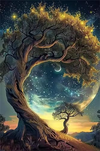 Puzzle 100 Teile Erwachsene Sternenhimmelbaum 40 x 28 cm, Pädagogisches Spiel, Kreative Unterhaltung, Spaß, Klassisches Puzzle für Erwachsene Puzzle 100 Puzzle 100 Teile Erwachsene Sternenhimmelbaum 40 x 28 cm, Pädagogisches Spiel, Kreative Unterhaltung, Spaß, Klassisches Puzzle für Erwachsene Puzzle 100 von Jiian