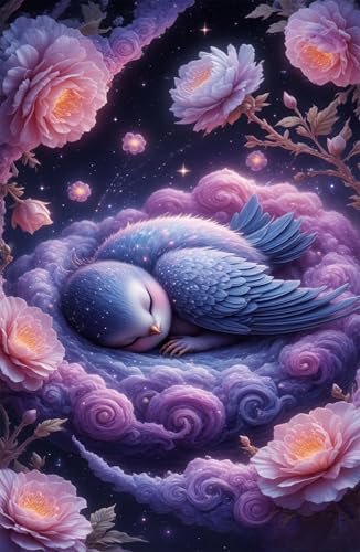 Puzzle 1000 Teile für Erwachsene Blumenwolkenvögel Impossible Game Pädagogisches Spiel Herausforderndes Rätsel 1000 Teile Puzzles 75 x 50 cm Puzzle 1000 Teile für Erwachsene Blumenwolkenvögel Impossible Game Pädagogisches Spiel Herausforderndes Rätsel 1000 Teile Puzzles 75 x 50 cm von Jiian