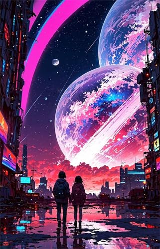 Puzzle 1000 Teile für Erwachsene Fantasie Weltraumstadt Impossible Game Pädagogisches Spiel Herausforderndes Rätsel 1000 Teile Puzzles 75 x 50 cm Puzzle 1000 Teile für Erwachsene Fantasie Weltraumstadt Impossible Game Pädagogisches Spiel Herausforderndes Rätsel 1000 Teile Puzzles 75 x 50 cm von Jiian