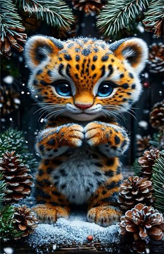 Puzzle 1000 Teile für Erwachsene Tiere Tiger Schnee Impossible Game Pädagogisches Spiel Herausforderndes Rätsel 1000 Teile Puzzles 75 x 50 cm Puzzle 1000 Teile für Erwachsene Tiere Tiger Schnee Impossible Game Pädagogisches Spiel Herausforderndes Rätsel 1000 Teile Puzzles 75 x 50 cm von Jiian