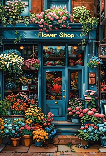 Puzzle 120 Teile für Erwachsene Blume Impossible Game Pädagogisches Spiel Herausforderndes Rätsel 120 Teile Puzzles 25 x 20 cm von Jiian