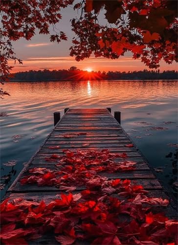 Puzzle 120 Teile für Erwachsene Sonnenuntergang See Brücke Impossible Game Pädagogisches Spiel Herausforderndes Rätsel 120 Teile Puzzles 25 x 20 cm Puzzle 120 Teile für Erwachsene Sonnenuntergang See Brücke Impossible Game Pädagogisches Spiel Herausforderndes Rätsel 120 Teile Puzzles 25 x 20 cm von Jiian