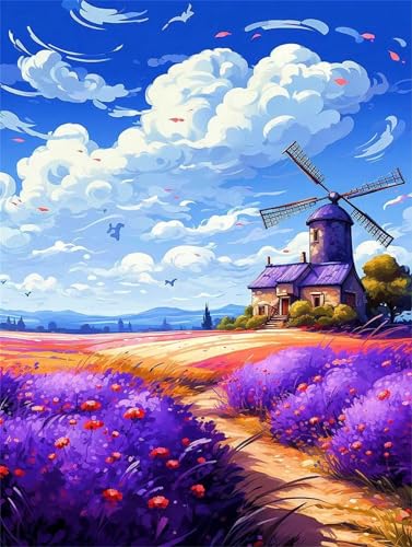 Puzzle 1200 Teile, Bauernhoflandschaft Puzzle für Erwachsene 75 x 50 cm Herausforderndes Rätsel Puzzlespiele für Die Ganze Familie Geschenke für Frauen Männer Puzzles 1200 von Jiian