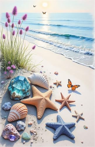 Puzzle 1200 Teile, Seesternstrand Puzzle für Erwachsene 75 x 50 cm Herausforderndes Rätsel Puzzlespiele für Die Ganze Familie Geschenke für Frauen Männer Puzzles 1200 Puzzle 1200 Teile, Seesternstrand Puzzle für Erwachsene 75 x 50 cm Herausforderndes Rätsel Puzzlespiele für Die Ganze Familie Geschenke für Frauen Männer Puzzles 1200 von Jiian