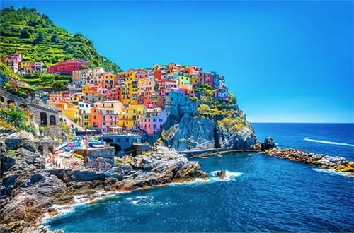 Puzzle 1314 Teile für Erwachsene Küstenlandschaft Impossible Game Pädagogisches Spiel Herausforderndes Rätsel 1314 Teile Puzzles 75 x 50 cm Puzzle 1314 Teile für Erwachsene Küstenlandschaft Impossible Game Pädagogisches Spiel Herausforderndes Rätsel 1314 Teile Puzzles 75 x 50 cm von Jiian