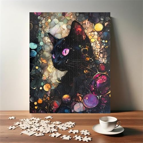 Puzzle 150 Teile, Aquarell Tier Katze Puzzle für Erwachsene 35 x 25 cm Herausforderndes Rätsel Puzzlespiele für Die Ganze Familie Geschenke für Frauen Männer Puzzles 150 Puzzle 150 Teile, Aquarell Tier Katze Puzzle für Erwachsene 35 x 25 cm Herausforderndes Rätsel Puzzlespiele für Die Ganze Familie Geschenke für Frauen Männer Puzzles 150 von Jiian