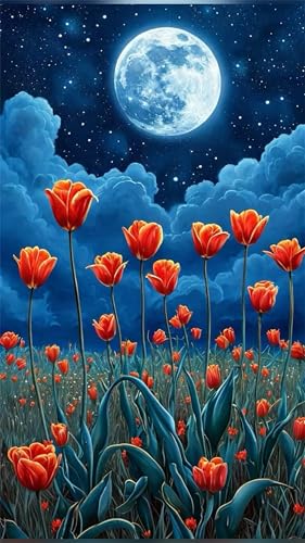 Puzzle 150 Teile, Mondblumen Puzzle für Erwachsene 35 x 25 cm Herausforderndes Rätsel Puzzlespiele für Die Ganze Familie Geschenke für Frauen Männer Puzzles 150 von Jiian