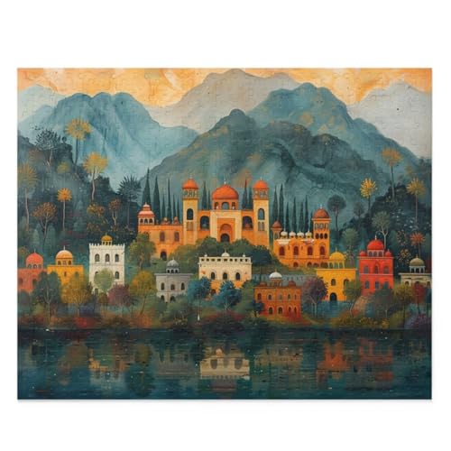 Puzzle 1500 Teile, Berg Stadt Fluss Puzzle für Erwachsene 87 x 57 cm Herausforderndes Rätsel Puzzlespiele für Die Ganze Familie Geschenke für Frauen Männer Puzzles 1500 Puzzle 1500 Teile, Berg Stadt Fluss Puzzle für Erwachsene 87 x 57 cm Herausforderndes Rätsel Puzzlespiele für Die Ganze Familie Geschenke für Frauen Männer Puzzles 1500 von Jiian