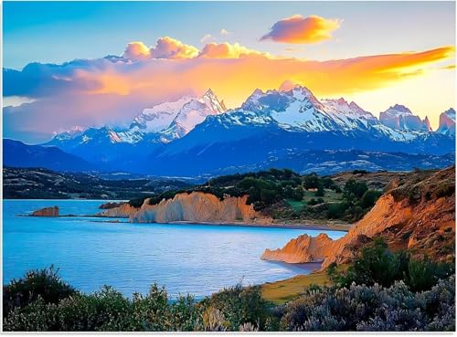 Puzzle 1500 Teile, Berge Ozean Puzzle für Erwachsene 87 x 57 cm Herausforderndes Rätsel Puzzlespiele für Die Ganze Familie Geschenke für Frauen Männer Puzzles 1500 Puzzle 1500 Teile, Berge Ozean Puzzle für Erwachsene 87 x 57 cm Herausforderndes Rätsel Puzzlespiele für Die Ganze Familie Geschenke für Frauen Männer Puzzles 1500 von Jiian