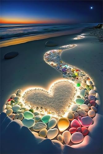 Puzzle 1500 Teile, Herz Kieselstrand Puzzle für Erwachsene 87 x 57 cm Herausforderndes Rätsel Puzzlespiele für Die Ganze Familie Geschenke für Frauen Männer Puzzles 1500 Puzzle 1500 Teile, Herz Kieselstrand Puzzle für Erwachsene 87 x 57 cm Herausforderndes Rätsel Puzzlespiele für Die Ganze Familie Geschenke für Frauen Männer Puzzles 1500 von Jiian