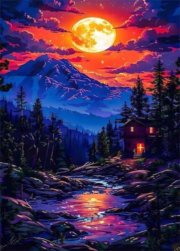 Puzzle 1500 Teile, Mond Gebirge Baum Puzzle für Erwachsene 87 x 57 cm Herausforderndes Rätsel Puzzlespiele für Die Ganze Familie Geschenke für Frauen Männer Puzzles 1500 Puzzle 1500 Teile, Mond Gebirge Baum Puzzle für Erwachsene 87 x 57 cm Herausforderndes Rätsel Puzzlespiele für Die Ganze Familie Geschenke für Frauen Männer Puzzles 1500 von Jiian