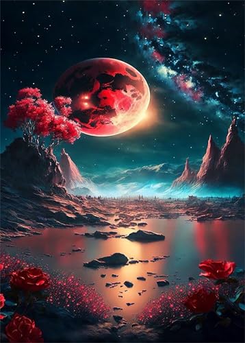 Puzzle 1500 Teile, Roter Mondsee Puzzle für Erwachsene 87 x 57 cm Herausforderndes Rätsel Puzzlespiele für Die Ganze Familie Geschenke für Frauen Männer Puzzles 1500 Puzzle 1500 Teile, Roter Mondsee Puzzle für Erwachsene 87 x 57 cm Herausforderndes Rätsel Puzzlespiele für Die Ganze Familie Geschenke für Frauen Männer Puzzles 1500 von Jiian