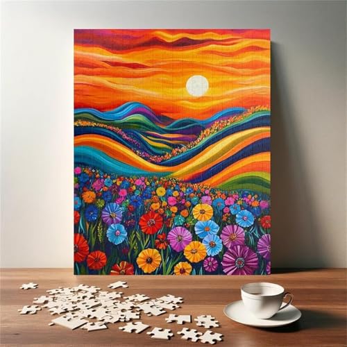 Puzzle 1500 Teile, Sonnenaufgangsblumen Puzzle für Erwachsene 87 x 57 cm Herausforderndes Rätsel Puzzlespiele für Die Ganze Familie Geschenke für Frauen Männer Puzzles 1500 Puzzle 1500 Teile, Sonnenaufgangsblumen Puzzle für Erwachsene 87 x 57 cm Herausforderndes Rätsel Puzzlespiele für Die Ganze Familie Geschenke für Frauen Männer Puzzles 1500 von Jiian