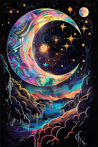 Puzzle 1500 Teile, Sternenhimmel Mond Puzzle für Erwachsene 87 x 57 cm Herausforderndes Rätsel Puzzlespiele für Die Ganze Familie Geschenke für Frauen Männer Puzzles 1500 Puzzle 1500 Teile, Sternenhimmel Mond Puzzle für Erwachsene 87 x 57 cm Herausforderndes Rätsel Puzzlespiele für Die Ganze Familie Geschenke für Frauen Männer Puzzles 1500 von Jiian