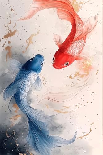 Puzzle 1500 Teile, Tier Koi Puzzle für Erwachsene 87 x 57 cm Herausforderndes Rätsel Puzzlespiele für Die Ganze Familie Geschenke für Frauen Männer Puzzles 1500 Puzzle 1500 Teile, Tier Koi Puzzle für Erwachsene 87 x 57 cm Herausforderndes Rätsel Puzzlespiele für Die Ganze Familie Geschenke für Frauen Männer Puzzles 1500 von Jiian