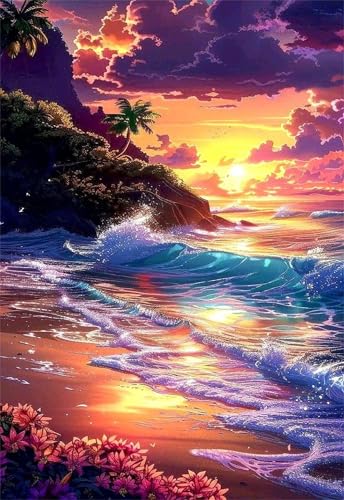 Puzzle 1500 Teile Erwachsene Sonnenuntergang Wellen Strand 87 x 57 cm, Pädagogisches Spiel, Kreative Unterhaltung, Spaß, Klassisches Puzzle für Erwachsene Puzzle 1500 Puzzle 1500 Teile Erwachsene Sonnenuntergang Wellen Strand 87 x 57 cm, Pädagogisches Spiel, Kreative Unterhaltung, Spaß, Klassisches Puzzle für Erwachsene Puzzle 1500 von Jiian
