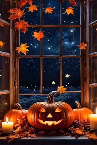 Puzzle 200 Teile für Erwachsene Herbstkürbis Impossible Game Pädagogisches Spiel Herausforderndes Rätsel 200 Teile Puzzles 35 x 25 cm von Jiian