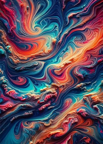 Puzzle 2000 Teile für Erwachsene Aquarell Impossible Game Pädagogisches Spiel Herausforderndes Rätsel 2000 Teile Puzzles 100 x 70 cm von Jiian