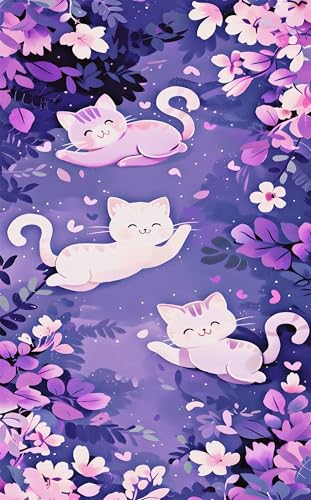 Puzzle 2000 Teile für Erwachsene Cartoon Katze Impossible Game Pädagogisches Spiel Herausforderndes Rätsel 2000 Teile Puzzles 100 x 70 cm von Jiian