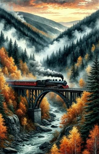 Puzzle 2000 Teile für Erwachsene Dschungelzug Impossible Game Pädagogisches Spiel Herausforderndes Rätsel 2000 Teile Puzzles 100 x 70 cm Puzzle 2000 Teile für Erwachsene Dschungelzug Impossible Game Pädagogisches Spiel Herausforderndes Rätsel 2000 Teile Puzzles 100 x 70 cm von Jiian