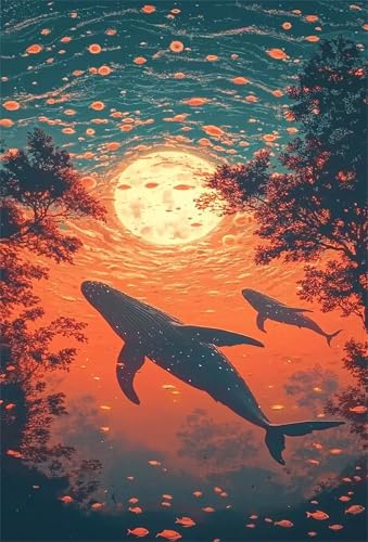 Puzzle 2000 Teile für Erwachsene Fantasiewale Impossible Game Pädagogisches Spiel Herausforderndes Rätsel 2000 Teile Puzzles 100 x 70 cm Puzzle 2000 Teile für Erwachsene Fantasiewale Impossible Game Pädagogisches Spiel Herausforderndes Rätsel 2000 Teile Puzzles 100 x 70 cm von Jiian