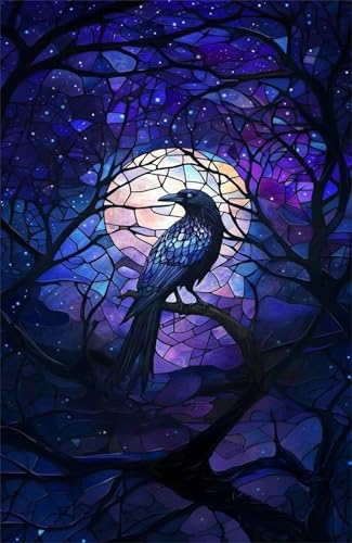 Puzzle 2000 Teile für Erwachsene Mondbaumvögel Impossible Game Pädagogisches Spiel Herausforderndes Rätsel 2000 Teile Puzzles 100 x 70 cm von Jiian