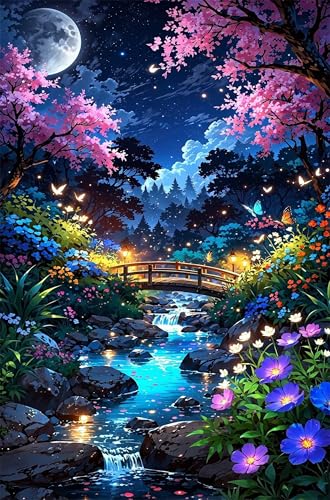 Puzzle 2000 Teile für Erwachsene Mondbrückenfluss Impossible Game Pädagogisches Spiel Herausforderndes Rätsel 2000 Teile Puzzles 100 x 70 cm Puzzle 2000 Teile für Erwachsene Mondbrückenfluss Impossible Game Pädagogisches Spiel Herausforderndes Rätsel 2000 Teile Puzzles 100 x 70 cm von Jiian