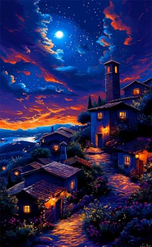 Puzzle 2000 Teile für Erwachsene Sternenhimmeldorf Impossible Game Pädagogisches Spiel Herausforderndes Rätsel 2000 Teile Puzzles 100 x 70 cm Puzzle 2000 Teile für Erwachsene Sternenhimmeldorf Impossible Game Pädagogisches Spiel Herausforderndes Rätsel 2000 Teile Puzzles 100 x 70 cm von Jiian