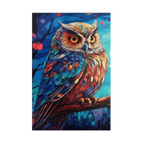 Puzzle 300 Teile, Baumtier Eule Puzzle für Erwachsene 38 x 26 cm Herausforderndes Rätsel Puzzlespiele für Die Ganze Familie Geschenke für Frauen Männer Puzzles 300 Puzzle 300 Teile, Baumtier Eule Puzzle für Erwachsene 38 x 26 cm Herausforderndes Rätsel Puzzlespiele für Die Ganze Familie Geschenke für Frauen Männer Puzzles 300 von Jiian