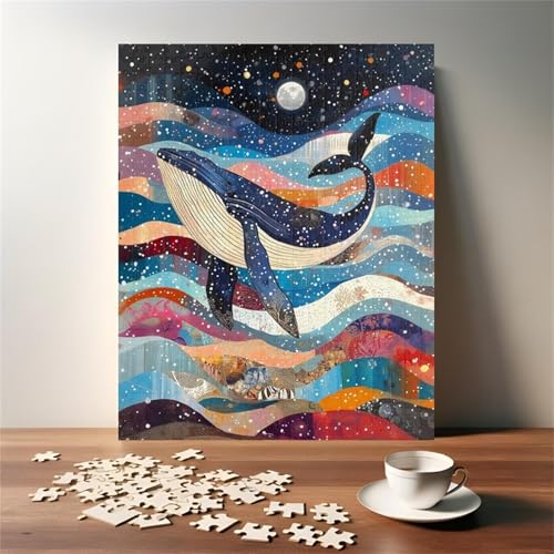 Puzzle 300 Teile, Cartoon Wal Puzzle für Erwachsene 38 x 26 cm Herausforderndes Rätsel Puzzlespiele für Die Ganze Familie Geschenke für Frauen Männer Puzzles 300 Puzzle 300 Teile, Cartoon Wal Puzzle für Erwachsene 38 x 26 cm Herausforderndes Rätsel Puzzlespiele für Die Ganze Familie Geschenke für Frauen Männer Puzzles 300 von Jiian