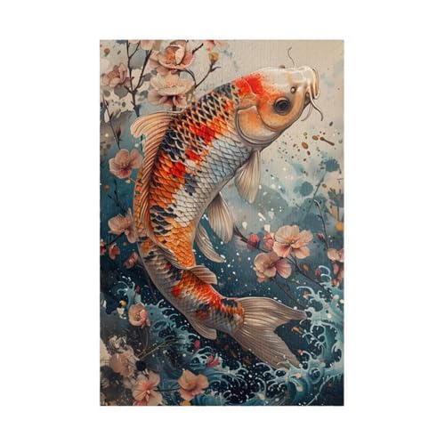 Puzzle 300 Teile, Koi Blume Puzzle für Erwachsene 38 x 26 cm Herausforderndes Rätsel Puzzlespiele für Die Ganze Familie Geschenke für Frauen Männer Puzzles 300 Puzzle 300 Teile, Koi Blume Puzzle für Erwachsene 38 x 26 cm Herausforderndes Rätsel Puzzlespiele für Die Ganze Familie Geschenke für Frauen Männer Puzzles 300 von Jiian