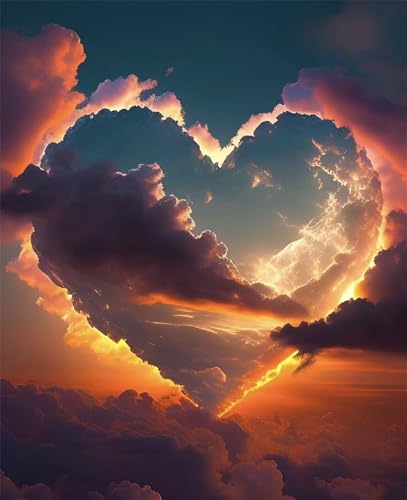 Puzzle 300 Teile, Wolkenherz Puzzle für Erwachsene 38 x 26 cm Herausforderndes Rätsel Puzzlespiele für Die Ganze Familie Geschenke für Frauen Männer Puzzles 300 Puzzle 300 Teile, Wolkenherz Puzzle für Erwachsene 38 x 26 cm Herausforderndes Rätsel Puzzlespiele für Die Ganze Familie Geschenke für Frauen Männer Puzzles 300 von Jiian