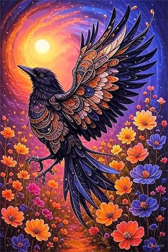 Puzzle 300 Teile für Erwachsene Blumenvögel Impossible Game Pädagogisches Spiel Herausforderndes Rätsel 300 Teile Puzzles 40 x 28 cm von Jiian