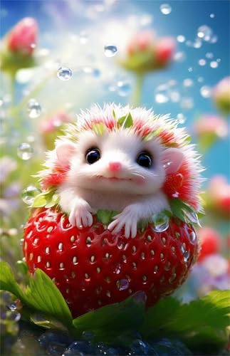 Puzzle 300 Teile für Erwachsene Fruchtigel Impossible Game Pädagogisches Spiel Herausforderndes Rätsel 300 Teile Puzzles 40 x 28 cm von Jiian