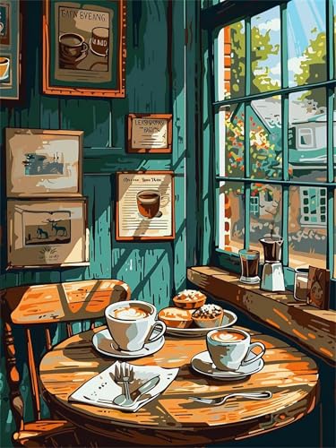 Puzzle 300 Teile für Erwachsene Kaffeekuchen Impossible Game Pädagogisches Spiel Herausforderndes Rätsel 300 Teile Puzzles 40 x 28 cm von Jiian