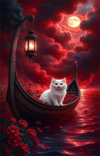Puzzle 300 Teile für Erwachsene Mondboot Katze Impossible Game Pädagogisches Spiel Herausforderndes Rätsel 300 Teile Puzzles 40 x 28 cm Puzzle 300 Teile für Erwachsene Mondboot Katze Impossible Game Pädagogisches Spiel Herausforderndes Rätsel 300 Teile Puzzles 40 x 28 cm von Jiian