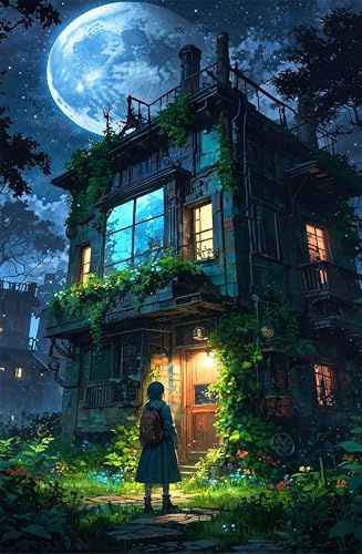 Puzzle 300 Teile für Erwachsene Mondhaus Mädchen Impossible Game Pädagogisches Spiel Herausforderndes Rätsel 300 Teile Puzzles 40 x 28 cm Puzzle 300 Teile für Erwachsene Mondhaus Mädchen Impossible Game Pädagogisches Spiel Herausforderndes Rätsel 300 Teile Puzzles 40 x 28 cm von Jiian