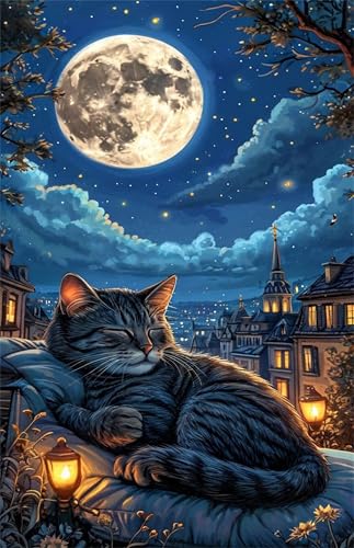 Puzzle 300 Teile für Erwachsene Mondstadtkatze Impossible Game Pädagogisches Spiel Herausforderndes Rätsel 300 Teile Puzzles 40 x 28 cm Puzzle 300 Teile für Erwachsene Mondstadtkatze Impossible Game Pädagogisches Spiel Herausforderndes Rätsel 300 Teile Puzzles 40 x 28 cm von Jiian