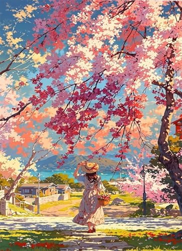Puzzle 300 Teile für Erwachsene Rosa Blumenmädchen Impossible Game Pädagogisches Spiel Herausforderndes Rätsel 300 Teile Puzzles 40 x 28 cm Puzzle 300 Teile für Erwachsene Rosa Blumenmädchen Impossible Game Pädagogisches Spiel Herausforderndes Rätsel 300 Teile Puzzles 40 x 28 cm von Jiian