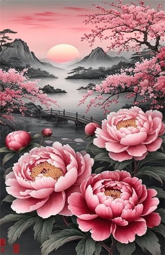 Puzzle 300 Teile für Erwachsene Rosa Pfingstrosenlandschaft Impossible Game Pädagogisches Spiel Herausforderndes Rätsel 300 Teile Puzzles 40 x 28 cm Puzzle 300 Teile für Erwachsene Rosa Pfingstrosenlandschaft Impossible Game Pädagogisches Spiel Herausforderndes Rätsel 300 Teile Puzzles 40 x 28 cm von Jiian