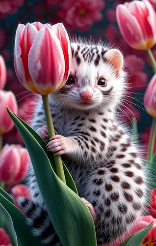Puzzle 300 Teile für Erwachsene Rosa Tulpentiere Impossible Game Pädagogisches Spiel Herausforderndes Rätsel 300 Teile Puzzles 40 x 28 cm Puzzle 300 Teile für Erwachsene Rosa Tulpentiere Impossible Game Pädagogisches Spiel Herausforderndes Rätsel 300 Teile Puzzles 40 x 28 cm von Jiian