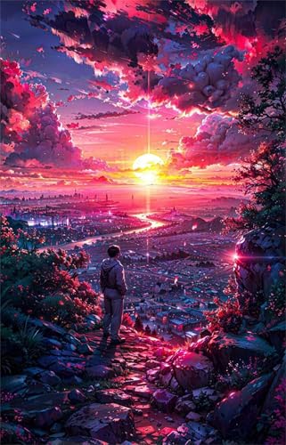 Puzzle 300 Teile für Erwachsene Sonnenaufgangslandschaft Impossible Game Pädagogisches Spiel Herausforderndes Rätsel 300 Teile Puzzles 40 x 28 cm Puzzle 300 Teile für Erwachsene Sonnenaufgangslandschaft Impossible Game Pädagogisches Spiel Herausforderndes Rätsel 300 Teile Puzzles 40 x 28 cm von Jiian